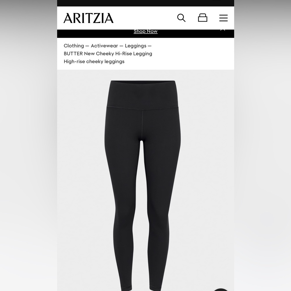 Aritzia BUTTER Hi-Rise Legging
